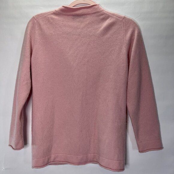 CASHMERE Boutique Pink Cardigan XS - Picture 4 of 4